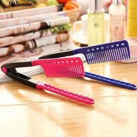 ?ความงาม V เครื่องยืดผมตรง DIY Salon Hairdressing Styling Tool