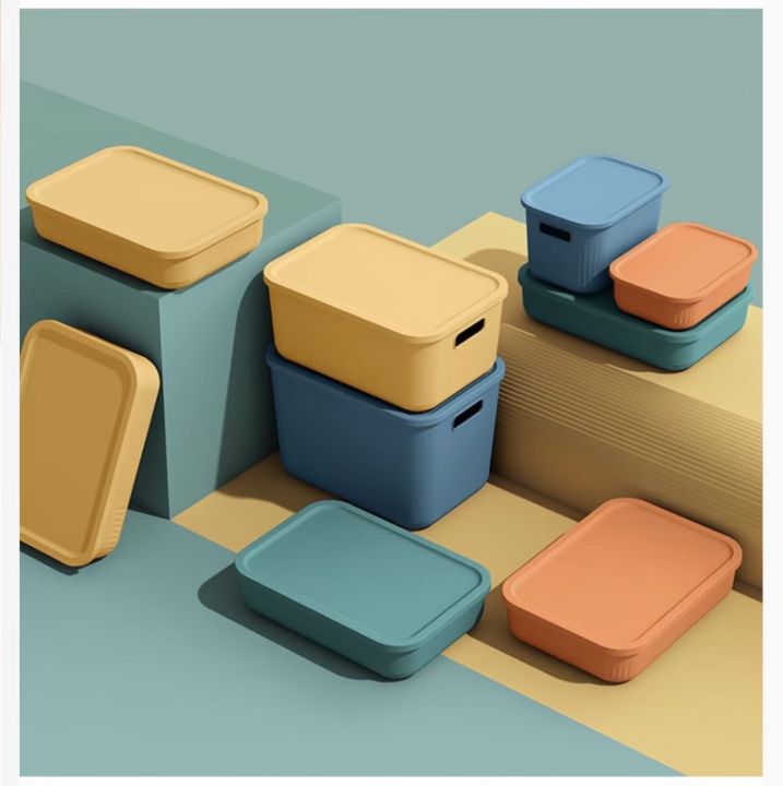 drawer-กล่องพลาสติก-มีฝาปิด-กล่องเก็บของ-กล่องจัดระเบียบ-กล่องใส่เสื้อผ้า-ของเล่น-กล่องอเนกประสงค์-จัดเก็บง่าย-ใช้สอยสะดวก-n-26-29