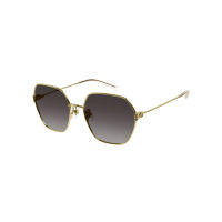 แว่นกันแดด GUCCI รุ่น GG1285SA 001 SIZE 60 MM. (GOLD-GOLD-GREY)