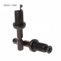 REOPYG 10 Mm ตัวผู้สกรูเกลียว1/4 "Hex 6 Mm 6 Mm อะแดปเตอร์หัวจับดอกสว่านอุปกรณ์เครื่องมือไฟฟ้าก้านอะแดปเตอร์หัวจับดอกสว่าน