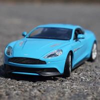 Aston Martin VANQUISH V12 Supercar โมเดลรถโลหะผสม Diecasts โลหะของเล่นรถสะสมของเล่นเด็กผู้ชายของขวัญ