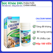 Viên uống Liquid calcium Nano omega Glucosamin bổ sung canxi
