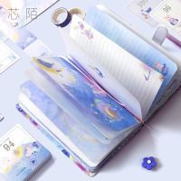 13x19cm Little Prince Fairy Tail Beautiful Notebook Colored Pages Students Gift Lovely Diary Planner Agenda