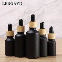 【YF】✧  15/20/30/50/80/100ml Dropper Bottle Tubes Frosted Glass Aromatherapy Refillable Massage