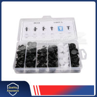 100PCS 6ขนาดผสม Auto Fastener คลิปสำหรับ Universal Car Body พลาสติก Push Pin Rivet Trim แผง Retainer Kit รถอุปกรณ์เสริม