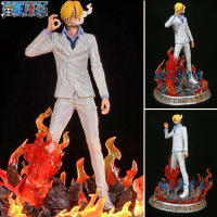 Figure ฟิกเกอร์ จาก One Piece The Movie Stampede วันพีซ เดอะมูฟวี่ เต็มพิกัดสลัดจอมลุย วันพีช Vinsmoke Sanji ซันจิ วินสโมค 1/5 White สูง 38 cm LED Ver Anime อนิเมะ การ์ตูน มังงะ คอลเลกชัน ของขวัญ จากการ์ตูนดังญี่ปุ่น New Collection ตุ๊กตา Model โมเดล