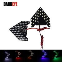 2Pieces Car LED 12V 3528 33SMD Arrow Panels Car Side Mirror Turn Signal Indicator Sequential 5 colors Flash Light Lamp DJ Bulbs  LEDs HIDs