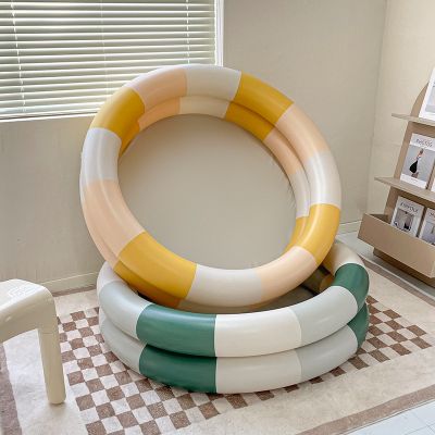 Diameter 90cm Inflatable Swimming Pool Baby Toys Fshion Retro Thickened Ocean Balls Tent Toys For Children Summer Toy