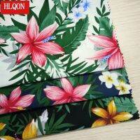 [HOT!] HLQON cotton printed Cashew flowers fabric used for Textile patchwork sewing women dress clothing skirt shoe by 100x150cm