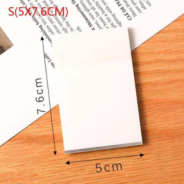 50-sheets-waterproof-pet-transparent-memo-sticky-note-paper-list-paper-office-school-supplies