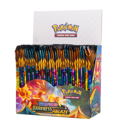 324Pcs Pokemon Card TCG: Sword &amp; Shield Darkness Ablaze Booster Box Toys Trading Card Game Shining Collection Cards Kids Gift