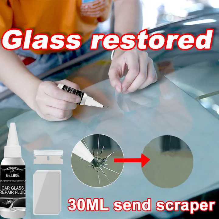 【30MLset】glass repair kit cracked（windshield repair kit/glass repair