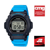 Casio digital นาฬิกานักเรียน กับ Casio W-219H-2A2 กันน้ำ จับเวลาได้อุปกรณ์ครบทุกอย่างพร้อมใบรับประกัน CMG ประหนึ่งซื้อจากห้าง