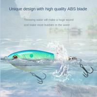 Bass Fake Bait 9g 3d Eyes Portable Floating Water Hard Bait For Perch Mouth/bambos Tractor Luya Bait Mini Fishing Tackle 8cmLures Baits