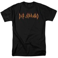 ผ้าฝ้ายแท้เสื้อยืด พิมพ์ลายวงร็อคแอนด์โรล Def Leppard Level อเนกประสงค์ DIY 2023S-4XL  4USL