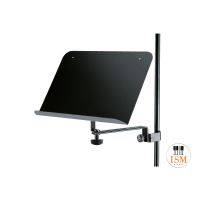 K&amp;M ที่วางโนัตแบบแผ่นเหล็กมีขาจับยึด Musicstand with Holder รุ่น 11520-000-55