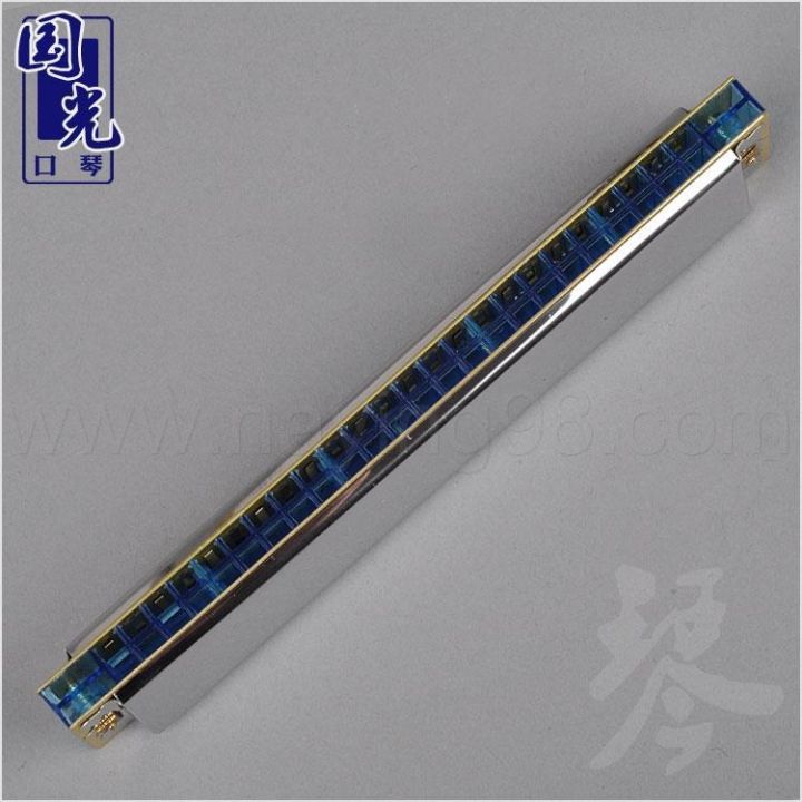 shanghai-guoguang-stress-24-hole-harmonica-harmonica-new-packing-guoguang-a-c-harmonica-is-the-tremolo-harmonica