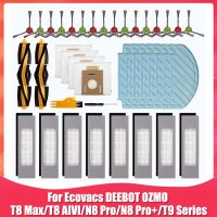 Replacement Parts Kit for Ecovacs DEEBOT OZMO T9 T8 Series T8 AIVI T8 Max N8 Pro N8 Pro+ Robot Vacuum Cleaner