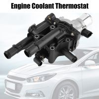 เครื่องยนต์เทอร์โมสตัท 25192228 รถเครื่องยนต์ Coolant Thermostat พร้อมปะเก็นเซ็นเซอร์โลหะสีดำ Fit สำหรับ Chevro Let Cruze 2011-2015