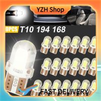 YZH Shop 20ชิ้น T10 194 168 2825 W5w จานลิขสิทธิ์ภายใน Led ความสว่างสูงชิปไฟอ่านหนังสือหลอดไฟ