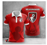 AFC Bournemouth Logo Edition Polo Shirt V2-(online contact for free customization) - NO345222D