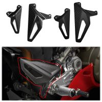 สำหรับ Ducati Panigale V4 V4S V2 Streetfighter V4 V4S V2คาร์บอนไฟเบอร์มอเตอร์ไซค์ดัดแปลงการ์ดส้นรองเท้า2018-2020