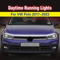 【CC】 12V Car Strip Lights DRL Headlight Driving Lamp Polo 2017-2023