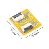 1ชิ้น Fpc บอร์ดเชื่อมต่อขยายสายแบนยืดหยุ่นได้ Ffc ระยะพิน1.0มม. 6 8 10 12 14 20 30 40ขั้วต่อ50พิน