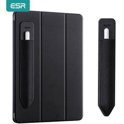 【DT】 hot  ESR Case for Apple Pencil Sticker Holder Case for iPad Pencil PU Bandage Cover Tablet Touch Pen 360 Full Protective Pouch Bags