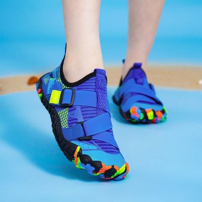 【Hot Sale】 Childrens catching sea shoes tracing the river quick-drying non-slip outdoor parent-child breathable summer boys and girls new play