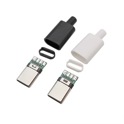【CC】◈◊  2/5/10Pcs C Type Mirco USB Male Plug Welding Tail Electric Terminals Data Cable Interface Accessories