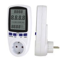 EU Plug Digital Voltage Wattmeter Power Meter Consumption Watt Energy KWh Socket 220V 230V AC Electricity Fees Analyzer Monitor