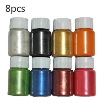 Epoxy Resin Pigment Powder Set  Resin Color Pigment Powder Set - 6  Bottbles/set 10 - Aliexpress