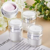 15/30/50ml Airless Pump Jar Empty Acrylic Cream Bottle Refillable Cosmetic Easy To Use Container Portable Travel Makeup Tools Travel Size Bottles Cont