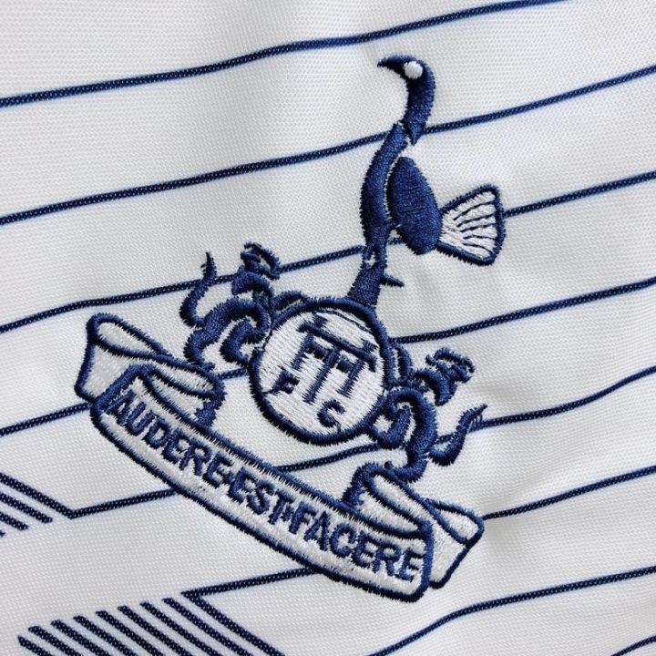 เสื้อกีฬาแขนสั้น-ลายทีมชาติฟุตบอล-tottenham-hotspur-86-ชุดเหย้า-aaa-สไตล์เรโทร