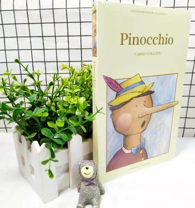 pinocchioต้นฉบับภาษาอังกฤษpinocchio-pi-nuocaoโลกคลาสสิกนักเรียนอ่านนวนิยายและหนังสือ