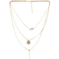 Ladies Necklace Collar Multi Row Necklace Choker Necklace (I)