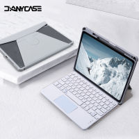 Touchpad Keyboard Case For iPad 10th Generation For iPad Pro 11 Air 4 Air 5 10.9 Air 3 Pro 10.5 7/8/9th 10.2 Protective 360° Rotatable Cover POV