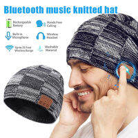 Bluetooth Music Warm Beanie Hat High Capacity Design Uni Hat Simple Convenient Comfort Cap Casquette