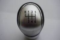 【YF】✳∋✌  6 Speed Car Shift Knob With Siver Cap 2005 2006 2007 2008 2009 2010 2011 2012 2013 Fiesta MK7 C-max