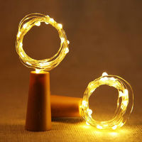 10PCS Bottle String Lights Cork Wine 2M 20 LED Fairy Party Wedding Christmas Halloween Decoration Bar With LR44 Battery