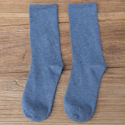 [Ready Stock] 1 Pair of plain colour High Sock Socks Women Socks Men Stoking Stokin Muslimah 袜子