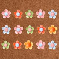 Whiteboard Thumbtacks Colorful Flower Push Pins Decorative Thumbtacks for Office Home Bulletin Board Whiteboard Wall Map 60pcs Clips Pins Tacks