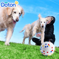 Doton Pet ส่งเร็วของเล่นลูกบอลสุนัขสำหรับสัตว์เลี้ยง,ลูกบอลลอยเด้งทนทานไม่สามารถทำลายได้สำหรับสุนัขในการดึงลูกบอลเทนนิสยางแข็งที่ทนทานสำหรับสำหรับฝึกสุนัข