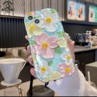 เคส Realme C55 C53 C35 C33 C3 C30 C21Y C25Y C25 C25S N55ภาพวาดสีน้ำมัน C11 C2 C20 9i 10 5 5 5S 5i Narzo C15นายก Narzo ดอกไม้เล็กสดใสเคสโทรศัพท์ซิลิโคน