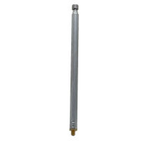 13.6" 345mm FM Radio TV Telescopic Whip Antenna Aerial Silver Tone