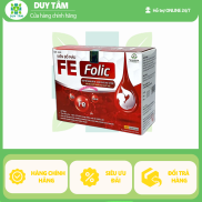 Viên bổ máu FE FOLIC - Giúp bổ sung sắt III, acid folic cho cơ thể