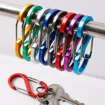 Cheap Durable Keychain Hook Stainless Steel Buckle Outdoor