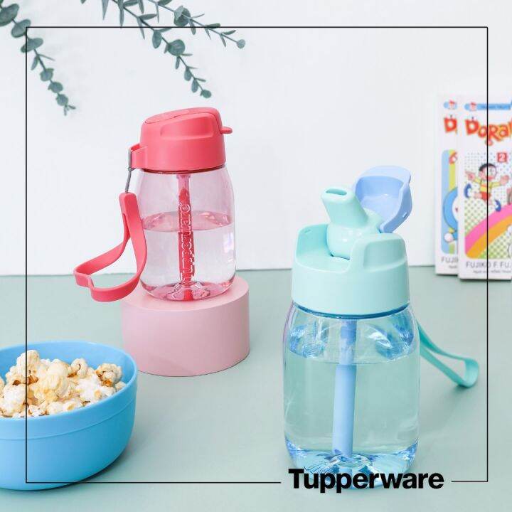 Cute2go 350ml With Straw   Botol Air Kanak-kanak 