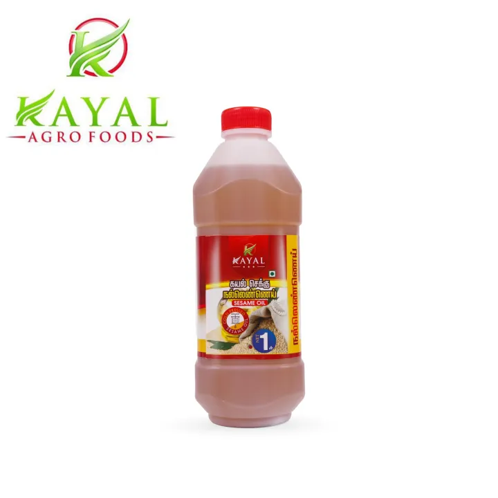 Kayal Cold Pressed Sesame Oil 1 Litre Minyak Bijan Nallaennai